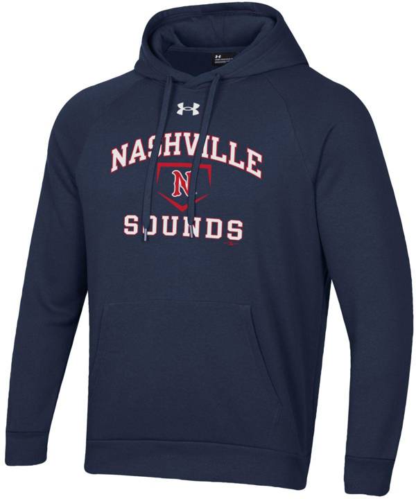 Under Armour Men's Nashville Sounds Navy Pullover Hoodie