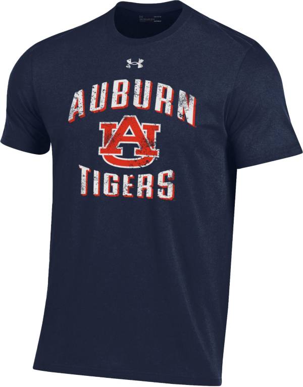 Under Armour Men's Auburn Tigers Blue Performance Cotton T-Shirt product image