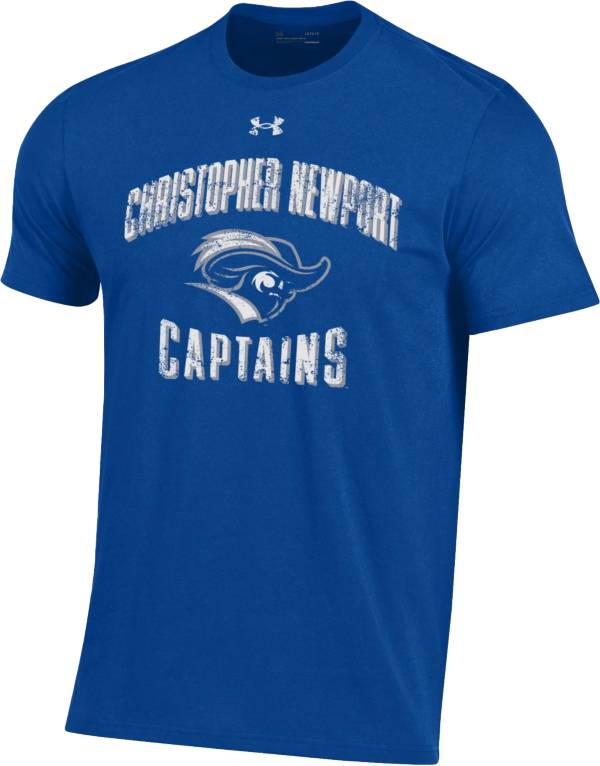 Under Armour Men's Christopher Newport Captains Royal Blue Performance Cotton T-Shirt product image