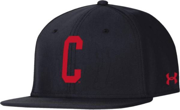 Under Armour Men's Cincinnati Bearcats Black Huddle Fitted Hat