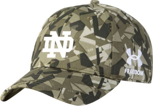 Under Armour Men's Notre Dame Fighting Irish Camo Freedom Adjustable Hat product image