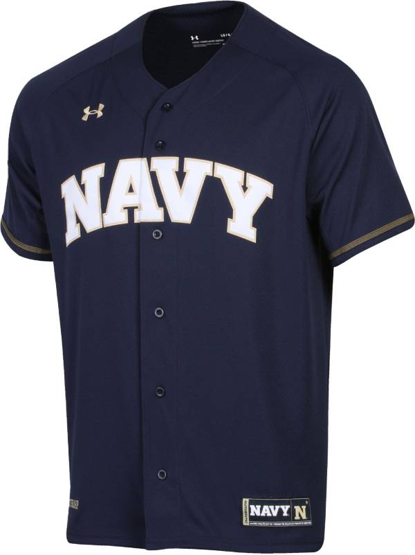 Under Armour Men's Navy Midshipmen Navy Replica Baseball Jersey product image