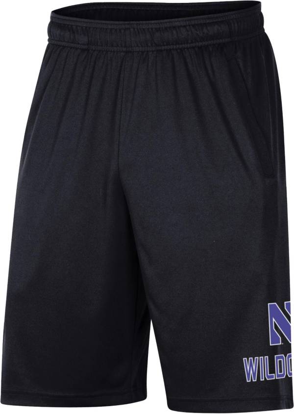 Under Armour Men's Northwestern Wildcats Black Tech Shorts