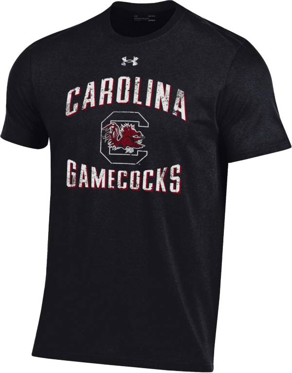 Under Armour Men's South Carolina Gamecocks Black Performance Cotton T-Shirt