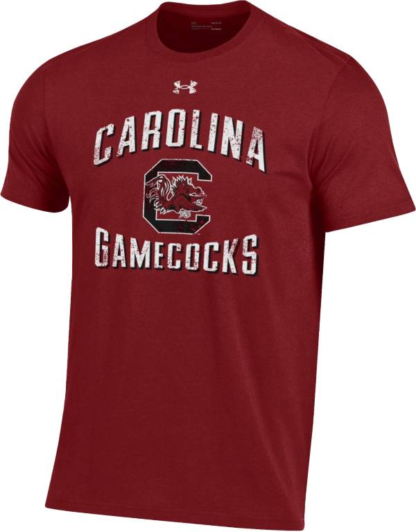 Under Armour Men's South Carolina Gamecocks Garnet Performance Cotton T-Shirt