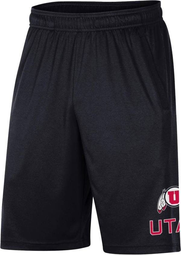 Under Armour Men's Utah Utes Black Tech Shorts