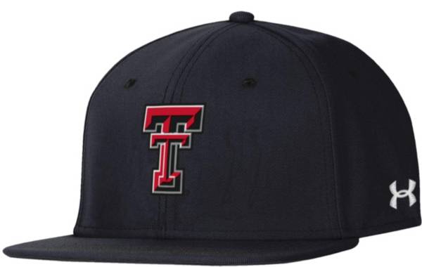 Under Armour Men's Texas Tech Red Raiders Black Huddle Fitted Hat product image