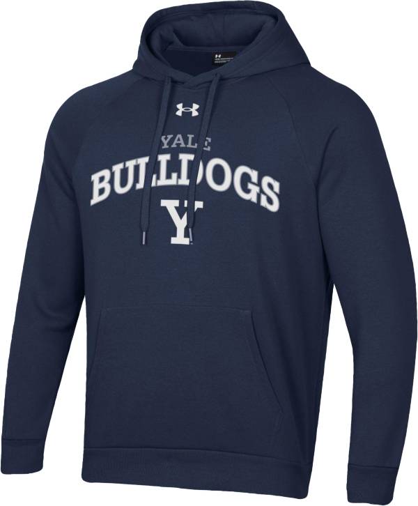 Under Armour Men's Yale Bulldogs Navy All Day Pullover Hoodie product image