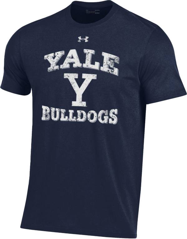 Under Armour Men's Yale Bulldogs Yale Blue Performance Cotton T-Shirt