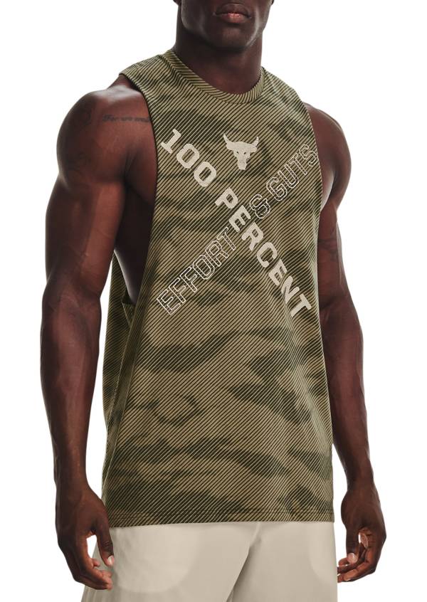 Under Armour Men's Project Rock 100 Percent Tank Top