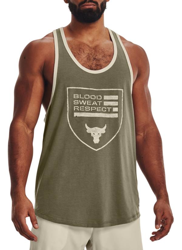 Under Armour Men's Project Rock BSR Flag Tank Top