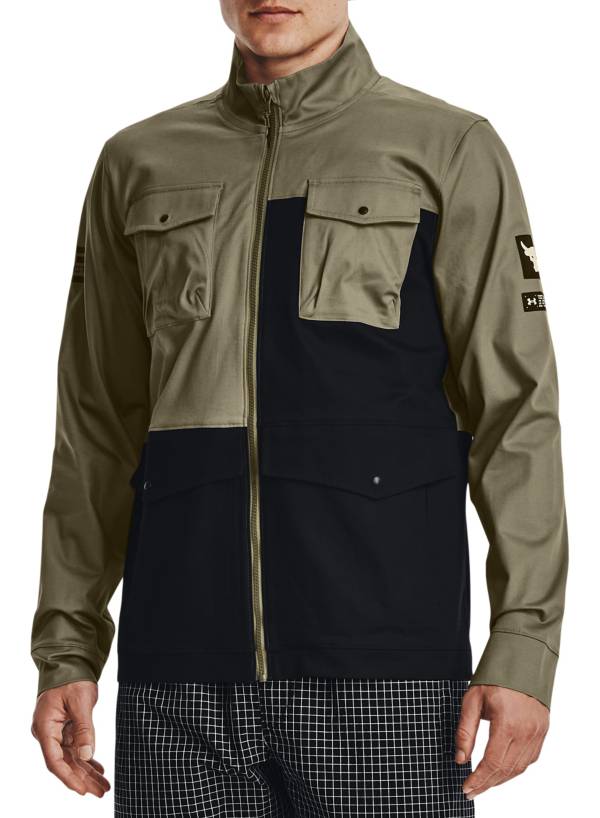 Under Armour Men's Project Rock Woven Layer Jacket