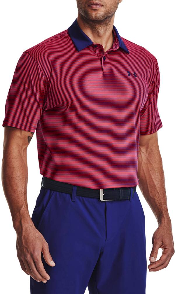 Under Armour Men's Performance Stripe Golf Polo