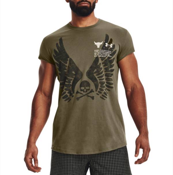 Under Armour Men's Project Rock Cutoff T-Shirt