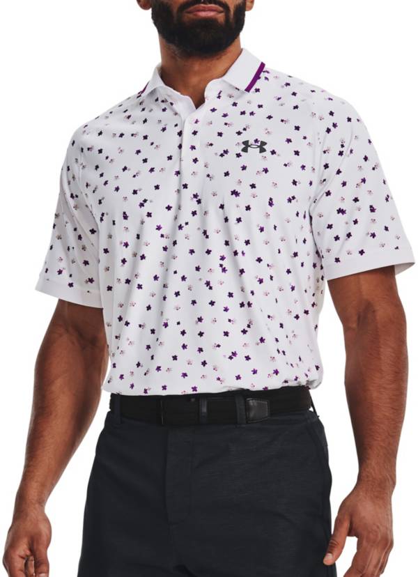 Under Armour Men's Iso-Chill Floral Golf Polo