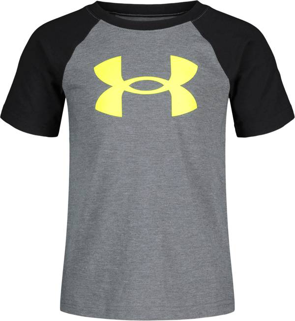 Under Armour Toddler Boys' Big Logo Raglan Short Sleeve T-Shirt