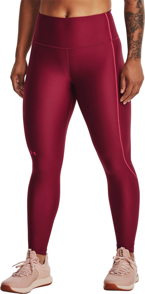 Under Armour Women's HeatGear No-Slip Waistband Ankle Leggings