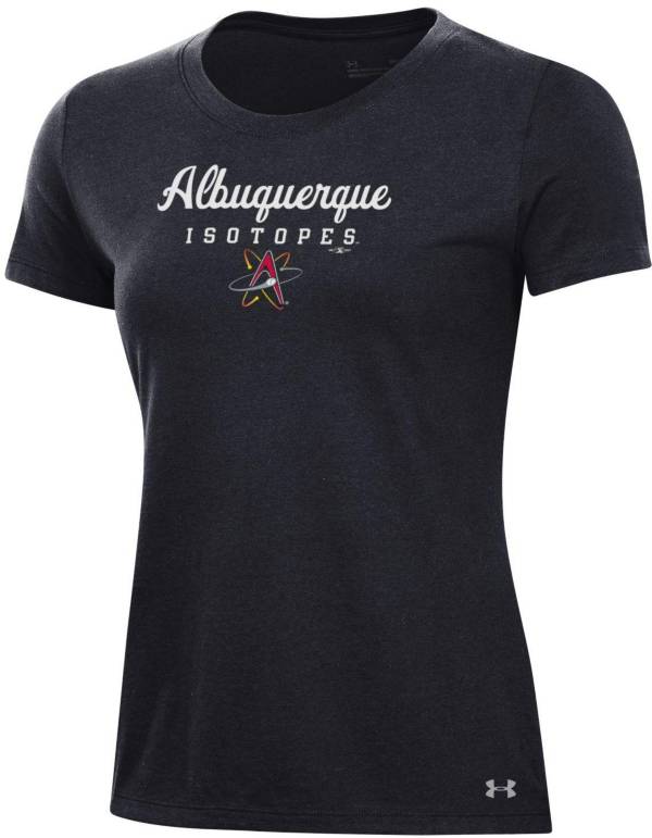 Under Armour Women's Albuquerque Isotopes Black Performance T-Shirt