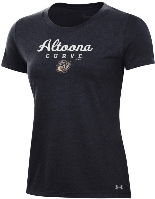 Under Armour Women's Altoona Curve Black Performance T-Shirt