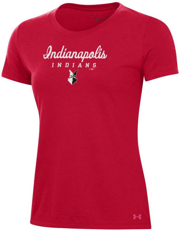 Under Armour Women's Indianapolis Indians Red T-Shirt