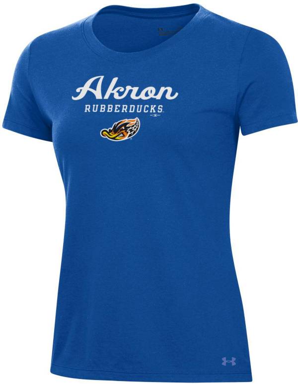 Under Armour Women's Akron Rubberducks Royal Performance T-Shirt