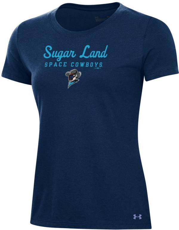 Under Armour Women's Sugarland Space Cowboys Navy T-Shirt