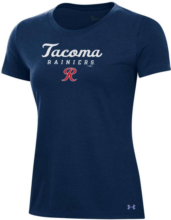 Under Armour Women's Tacoma Rainiers Navy Performance T-Shirt