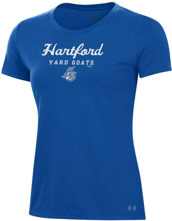 Under Armour Women's Hartford Yard Goats Royal Performance T-Shirt