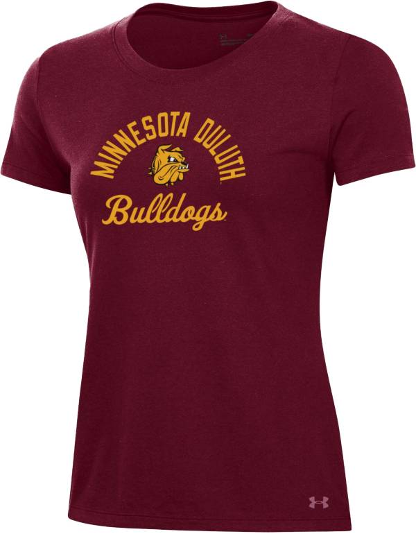 Under Armour Women's Minnesota-Duluth Bulldogs Maroon Performance Cotton T-Shirt