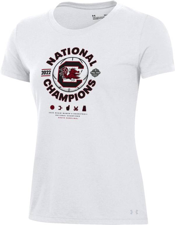 Under Armour Women's South Carolina Gamecocks 2022 Women's Basketball National Champions Locker Room T-Shirt