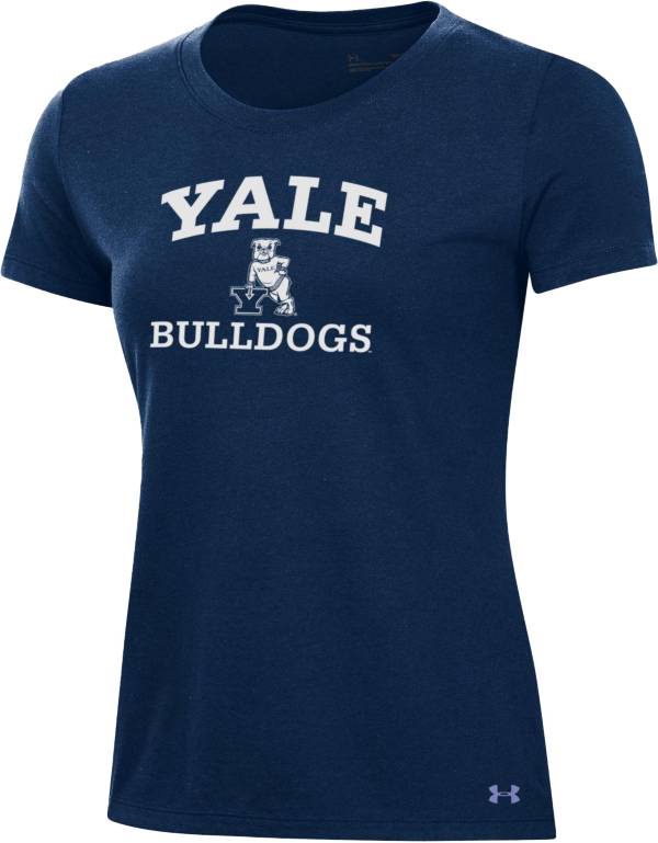 Under Armour Women's Yale Bulldogs Yale Blue Performance Cotton T-Shirt