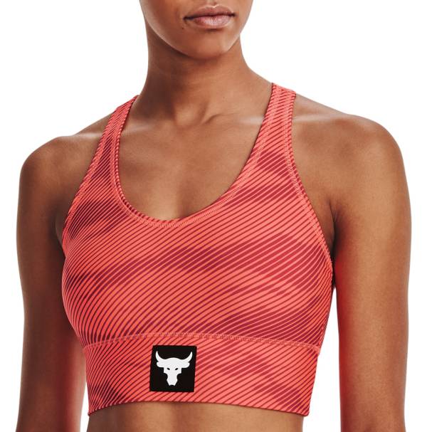 Under Armour Women's Project Rock HeatGear Longline Bra
