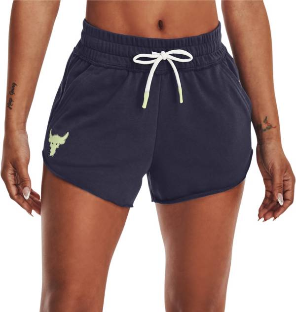 Under Armour Women's Project Rock Rival Terry Shorts product image