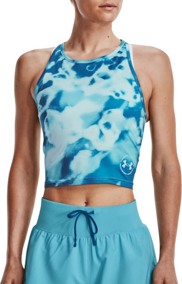 Under Armour Women's Iso-Chill Up The Pace Crop Top