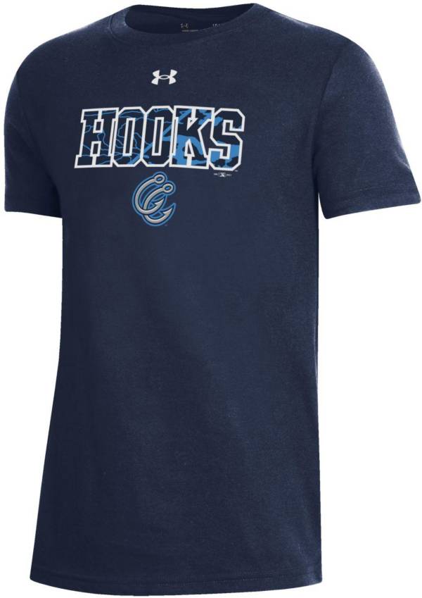 Under Armour Youth Corpus Christi Hooks Navy Performance T-Shirt