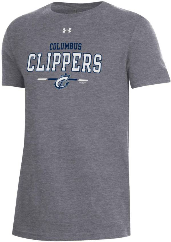 Under Armour Youth Columbus Clippers Carbon Performance T-Shirt