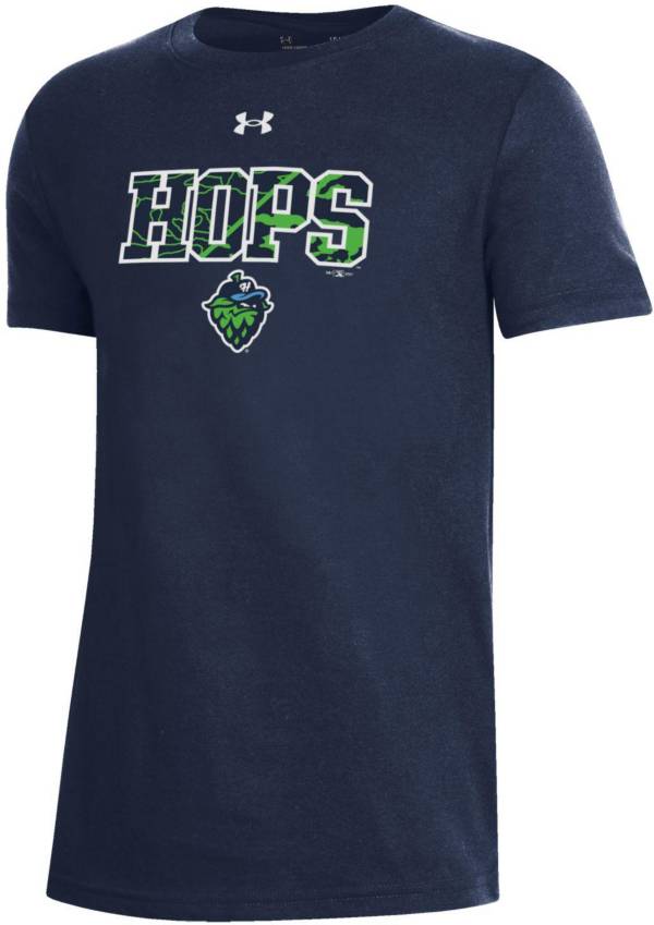 Under Armour Youth Hillsboro Hops Navy Performance T-Shirt