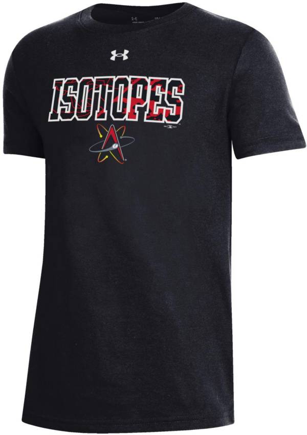 Under Armour Youth Albuquerque Isotopes Black Performance T-Shirt