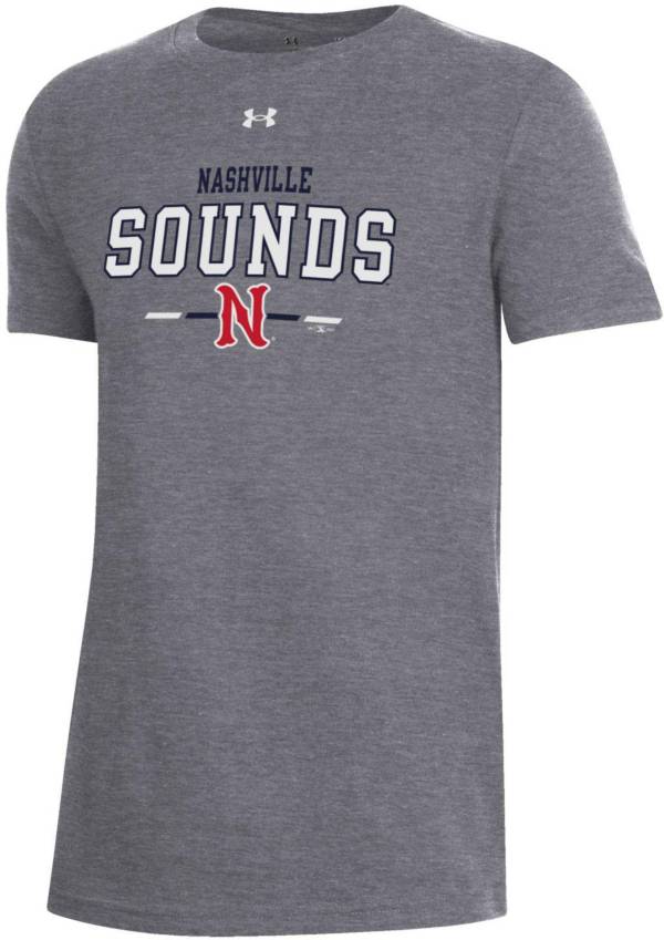 Under Armour Youth Nashville Sounds Carbon Performance T-Shirt