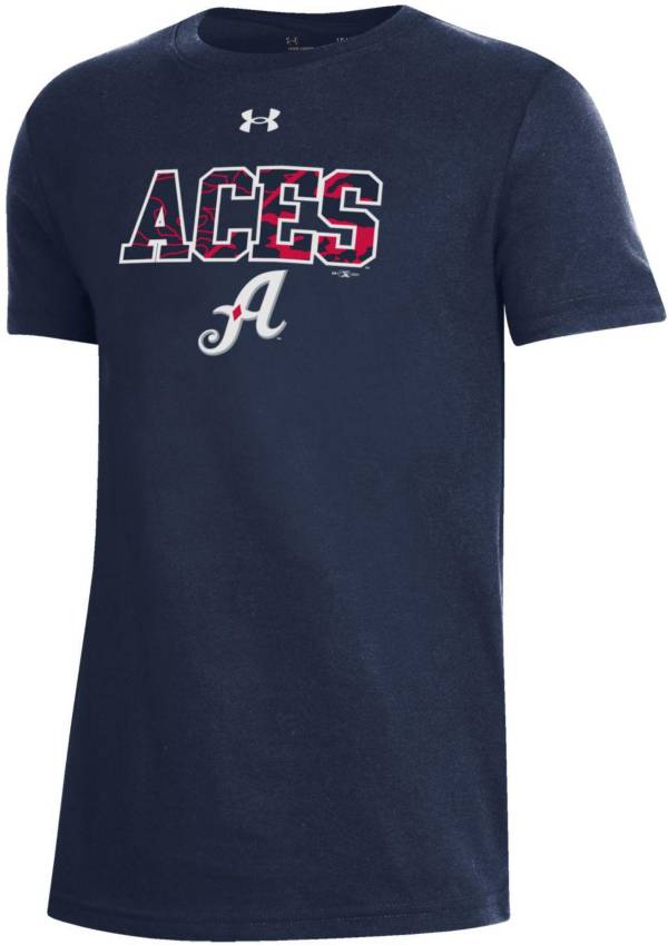 Under Armour Youth Reno Aces Navy Performance T-Shirt