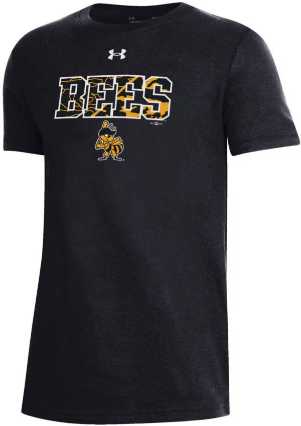 Under Armour Youth Salt Lake Bees Black Performance T-Shirt