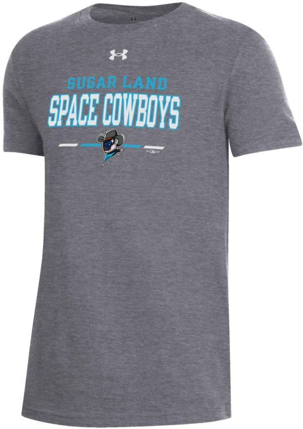 Under Armour Youth Sugarland Space Cowboys Gray T-Shirt