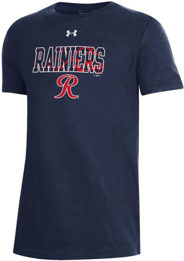 Under Armour Youth Tacoma Rainiers Navy Performance T-Shirt