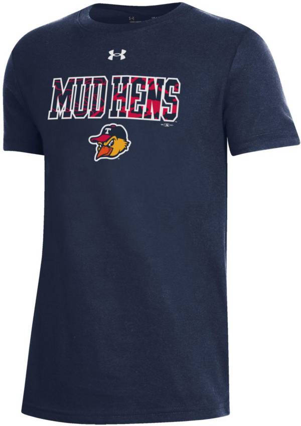 Under Armour Youth Toledo Mud Hens Navy Performance T-Shirt