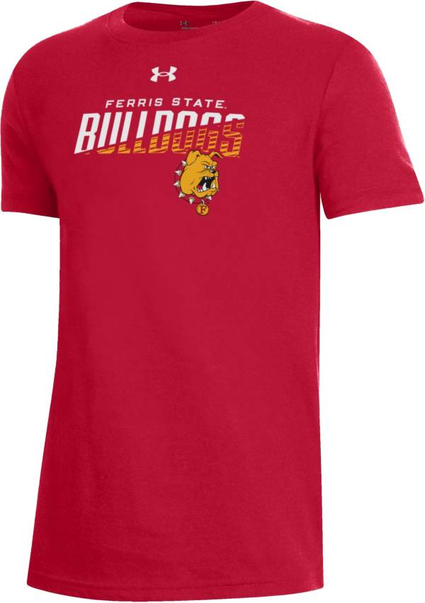 Under Armour Youth Ferris State Bulldogs Crimson Performance Cotton T-Shirt