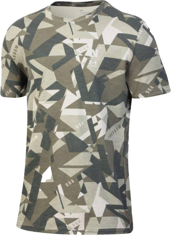 Under Armour Youth Navy Midshipmen Camo Freedom T-Shirt product image