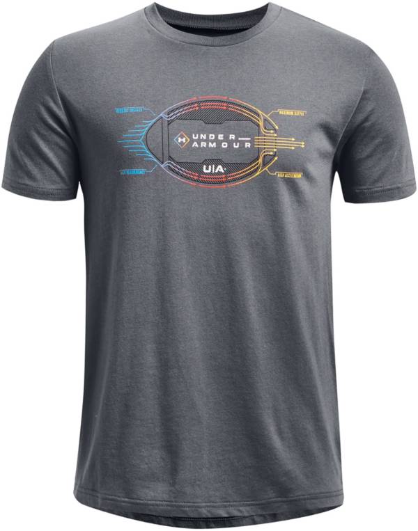 Under Armour Youth Schematic Football Short Sleeve T-Shirt product image
