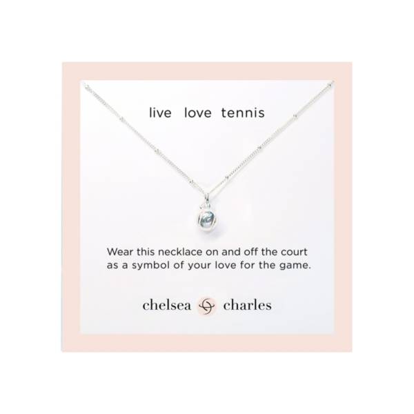 CC Girls Tennis Ball Charm Necklace