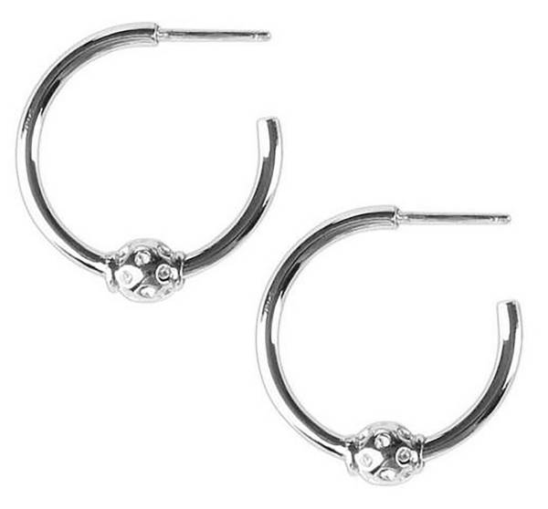 Chelsea Charles Birdie Hoop Earrings