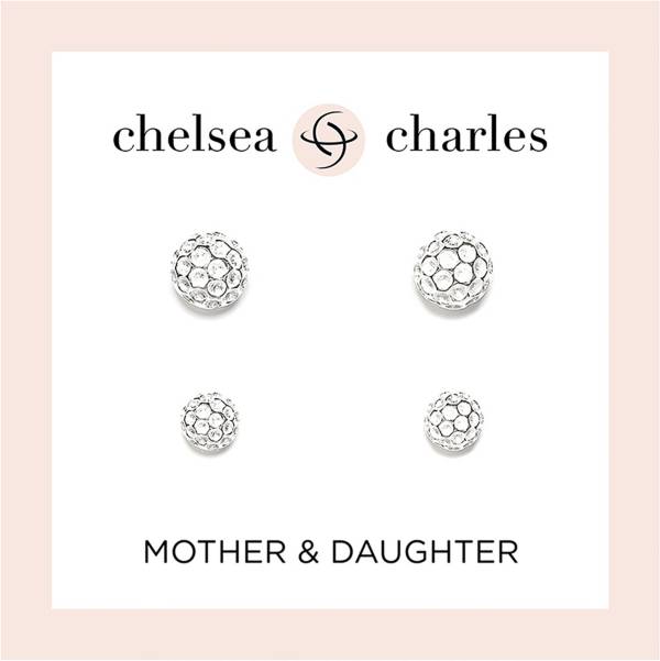 Chelsea Charles Mother-Daughter Golf Ball Earrings